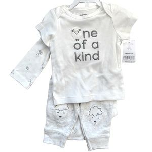 NWT Carter's 3-piece baby boy or girl set, 3 months